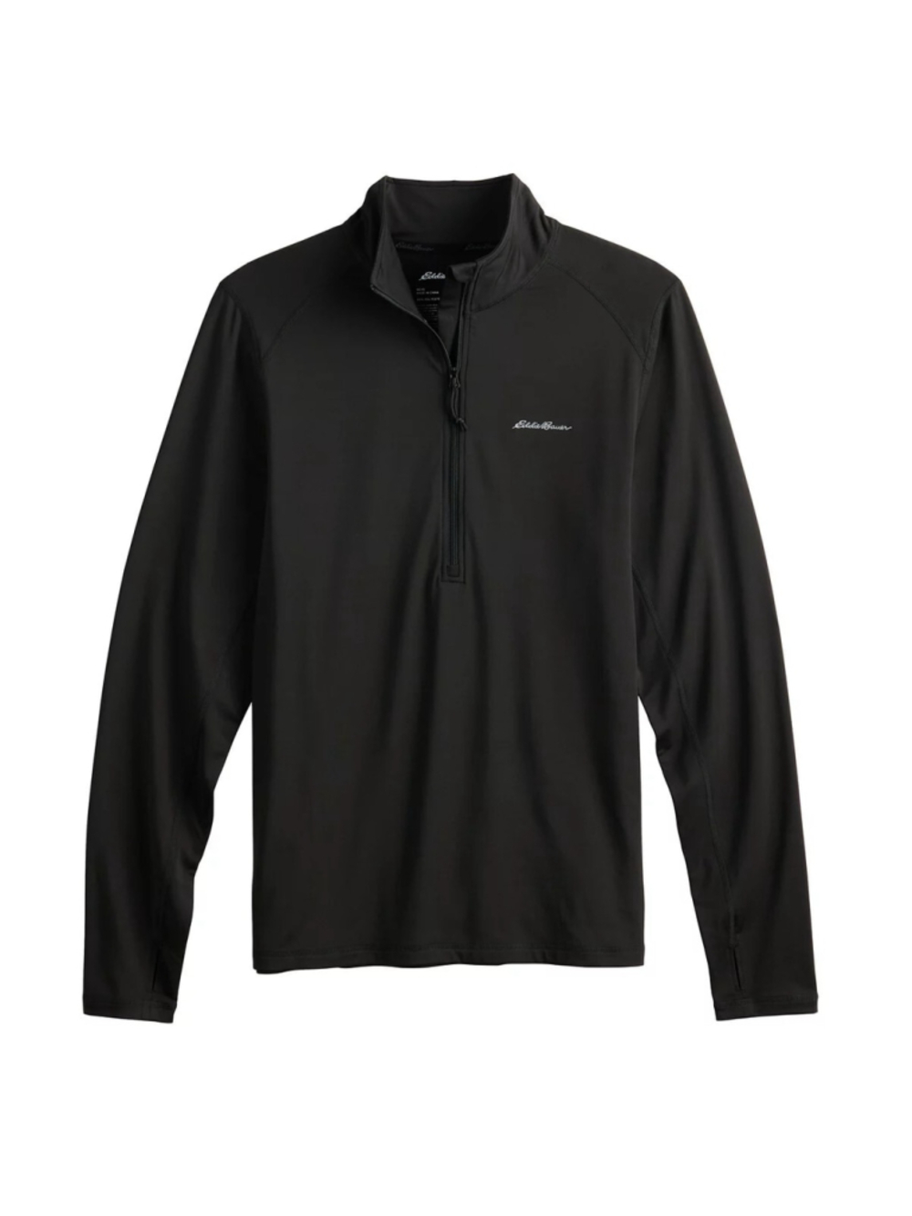 Men's Eddie Bauer Midweight Half-Zip Base Layer Top Size X-Large MSRP $48